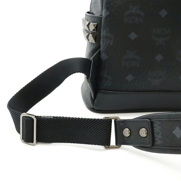 MCM Stark Visetos Coated Canvas Backpack